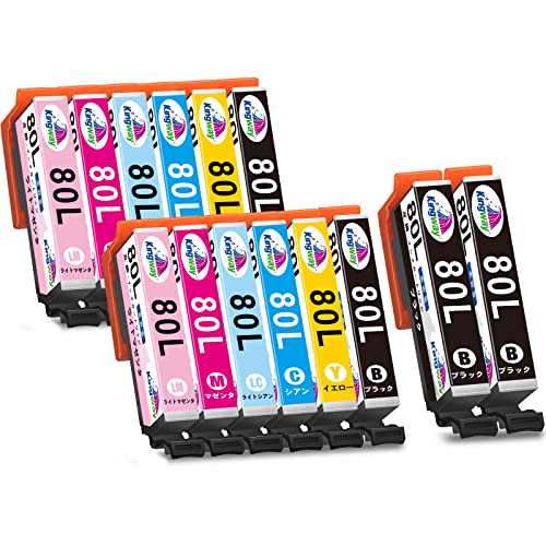 Amazon.co.jp: kingway EPSON エプソンIC6CL80L とうもろこし インク